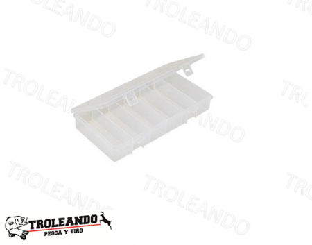 Caja plastica de almacenamiento 6 espacios | Troleando