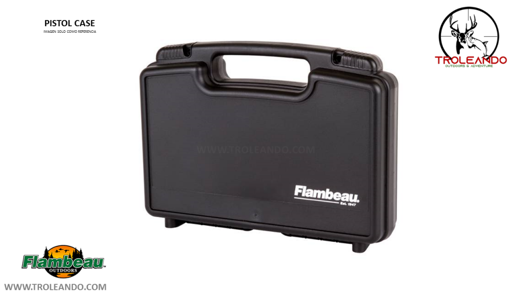 Custodia Doppia Flambeau Per Pistole Softair - Modello 6455SC, Nera